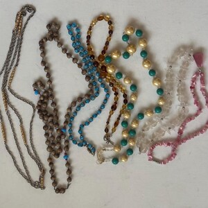 Vintage Necklaces Collection Variety Jewelry Lot Lover Antiques and Vintage