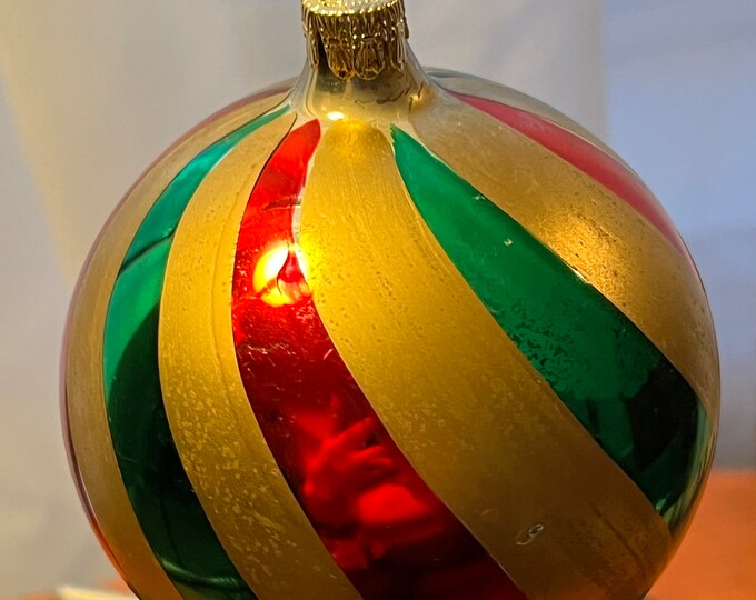 Vintage Cosmic Swirl Christmas Holiday Ornaments ornament round glass ornament holiday