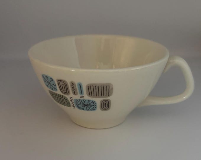 Vintage Canonsburg Pottery Coffee Cup Tea Cup Temporama Design, Lover Antiques and Vintage