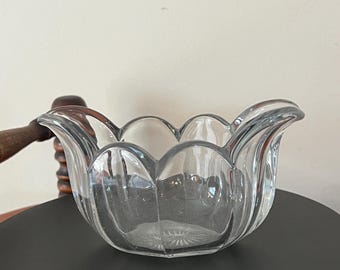 Vintage Heisey Sauce Bowl Condiment Dish Glass Art Gifts at Lover Antiques and Vintage