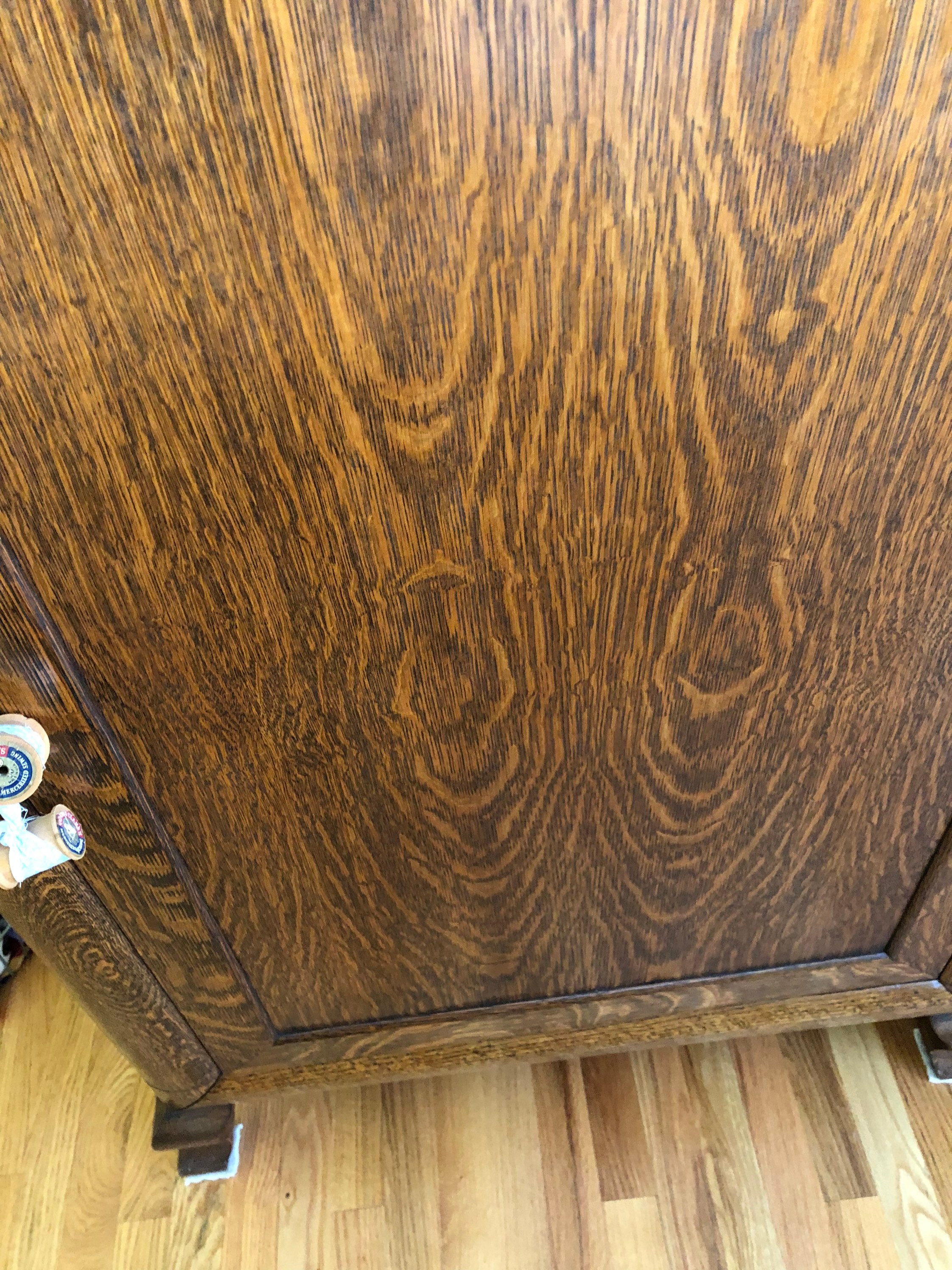 Antique Tiger Oak Armoire by Nusum & Ross Proprietors Fairmont Etsy