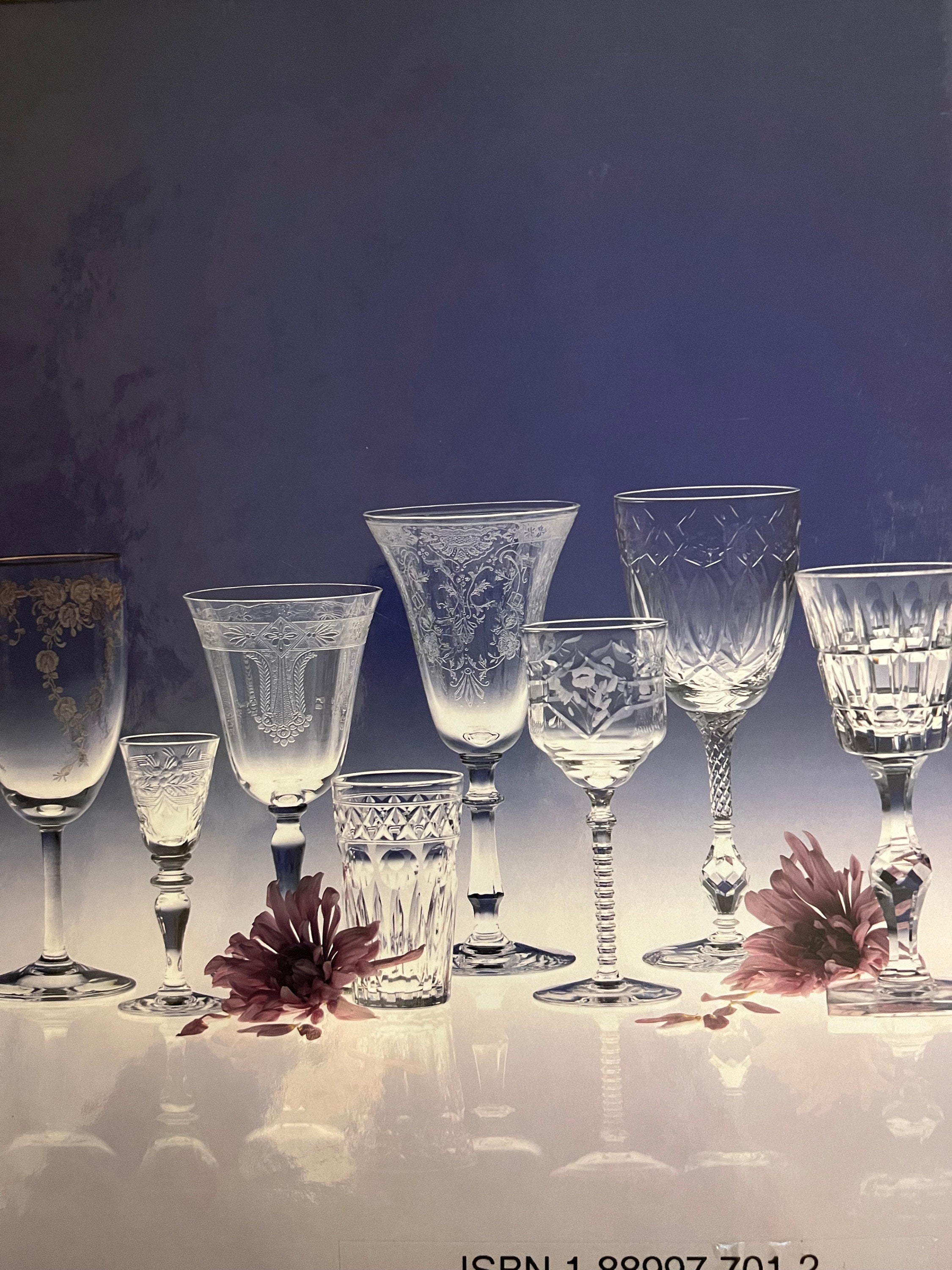 A Collection of American Crystal A Stemware Identification Guide Book