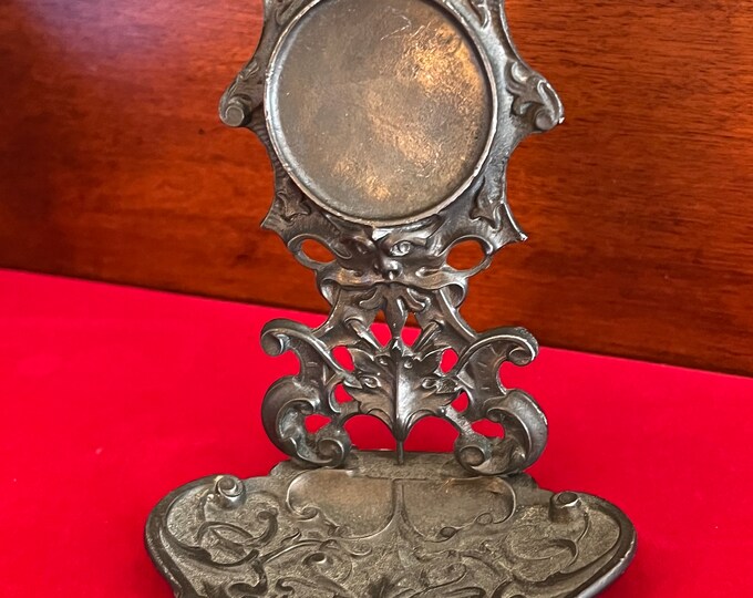 Antique Cast Iron Glanz M. Vorb Watch Holder, Circa 1800’s Key Holder, Watch Jewelry Stand, Lover Antiques and Vintage