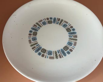 Vintage Canonsburg Pottery Salad Plate Temporama Design Lover Antiques and Vintage