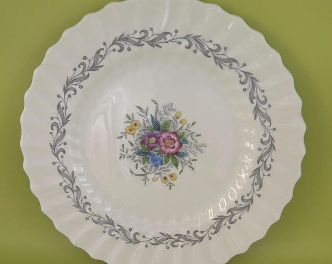 Vintage Royal Doulton Dessert Plate Windermere H4856 Made in England Flowers Dinner Plate Bone China Lover Antiques and Vintage