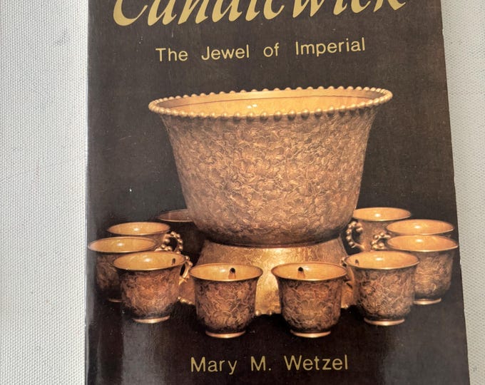 Candlewick The Jewel of the Imperial Book, by Mary M. Wetzel, Glass Guide, Lover Antiques and Vintage