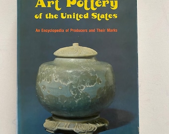 Art Pottery of the United States Book by Paul Evans, Pottery Marks Guide, Antique Collector Reference, Art Encyclopedia
