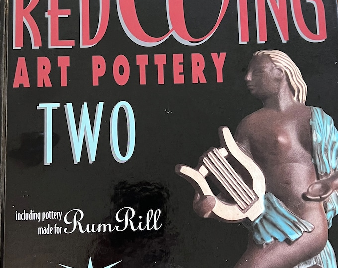 Vintage Red Wing Art Pottery Two Book Guide Including Pottery for Rum Rill by Ray Reiss Art Books Lover Antiques and Vintage