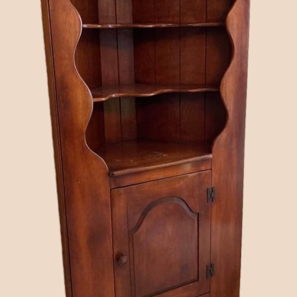 Cushman Colonial Creations Corner Cupboard 499 No. 3-89