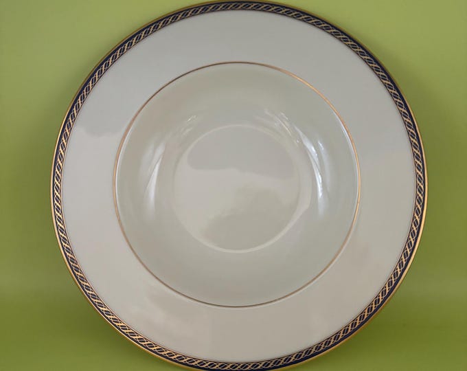 Vintage Lenox Porcelain Soup Bowls with 24K Gold Gilding Hamilton Bowls Lover Antiques and Vintage