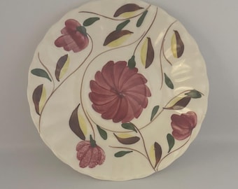 Blue Ridge Southern Potteries Saucer Plate, Laura Collection Design, Lover Antiques and Vintage