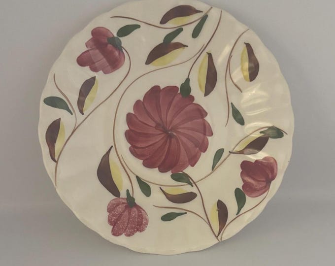 Blue Ridge Southern Potteries Saucer Plate, Laura Collection Design, Lover Antiques and Vintage