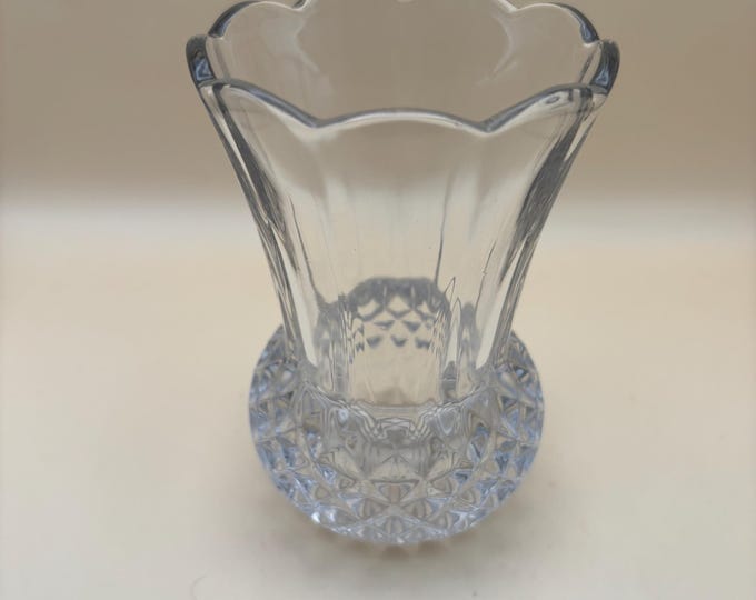 Antique American Brilliant Period Cut Vase ABP Cut Crystal American Cut Glass Lover Antiques and Vintage