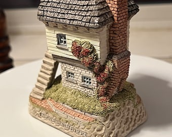 Vintage Signal Box Collection Cornish Harbour by David Winter 2000 Guild Symbol of Membership Handmade in England