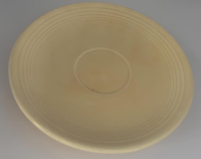 Fiesta Yellow Sunflower Saucer Plate, Lover Antiques and Vintage