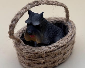 Vintage Toto in Basket From The Wizard of Oz Lover Antiques and Vintage