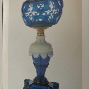 Ol Lamps Glass Kerosene Book by Catherne M.V. Thuro Lover Antques