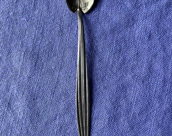Rare Shiebler Sterling Silver Aesthetic Demitasse Spoon, Grass Pattern Spoon, Antique Silver Spoon, Circa 1880, Lover Antiques and Vintage