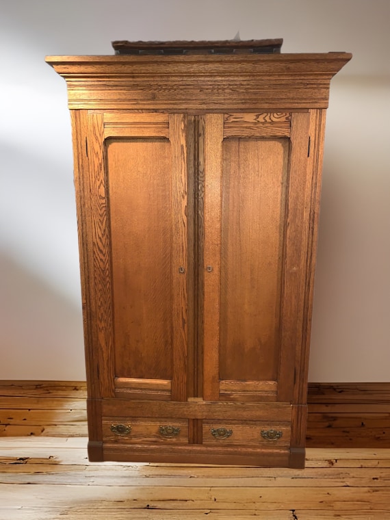 Vintage wardrobe for sale discount