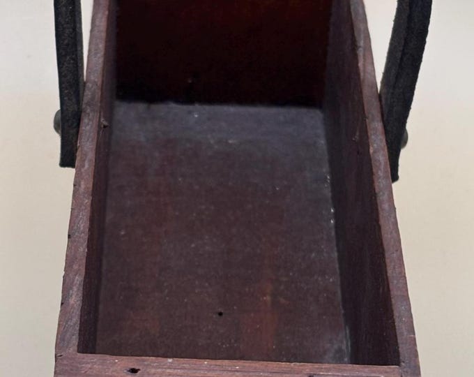 Vintage Wooden Box American Cheese Box Dove Tailed Wood Box Lover Antiques and Vintage