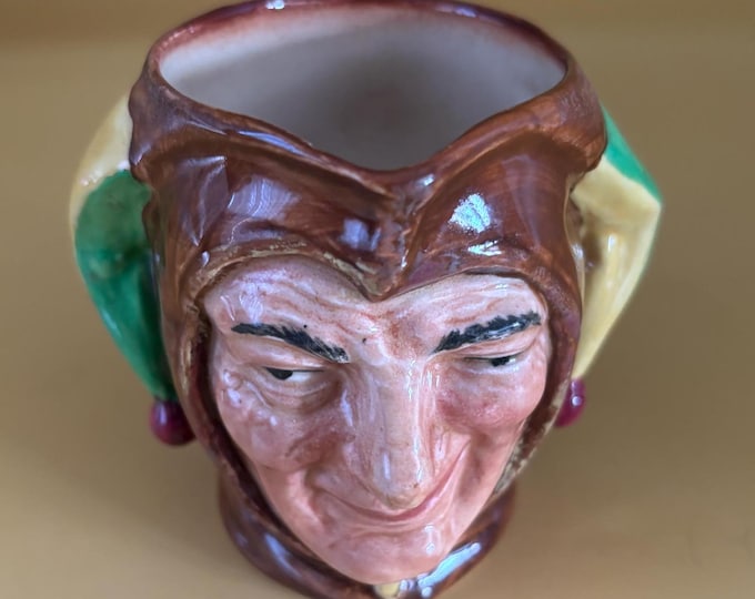 Vintage Royal Doulton Jester Mug Made in England United Kingdom Number 19 Lover Antiques and Vintage