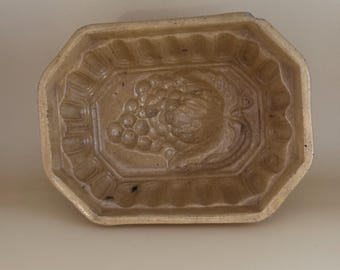 Antique Yellow Ware Food Mold 1800s Lover Antiques and Vintage