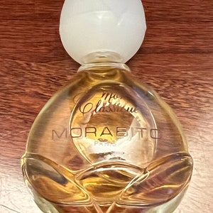 Vintage Miniature Morabito Mon Classique Eau de Toilette, Mini Perfume, Lover Antiques and Vintage