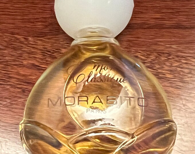 Vintage Miniature Morabito Mon Classique Eau de Toilette, Mini Perfume, Lover Antiques and Vintage