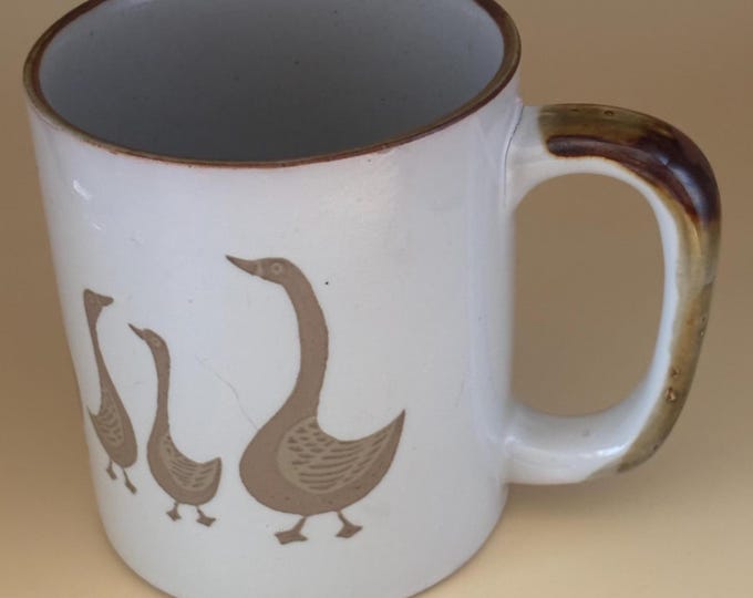 Vintage Shafford Wild Game Mug Trio of Geese Cup Unique Gift for Him Lover Antiques and Vintage