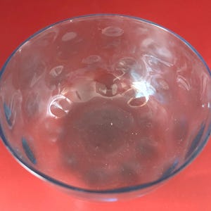 Vintage Kosta Boda Blue Glass Bowl Lover Antiques and Vintage