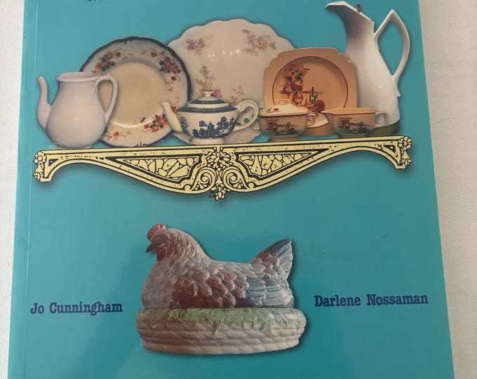 Homer Laughlin China Book Guide to Shapes and Patterns by Jo Cunningham Lover Antiques and Vintage