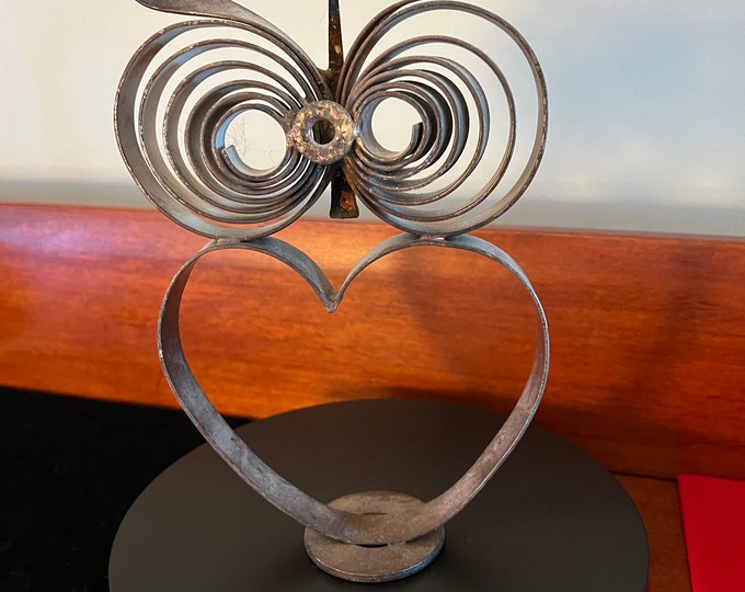 Vintage Owl Metal Art, Owl Wall Hanging, Owl Metal Wall Art, Metal Wall Owl, Lover Antiques and Vintage