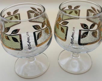 Vintage Culver Cocktail Glasses Set of 2 Lover Antiques and Vintage