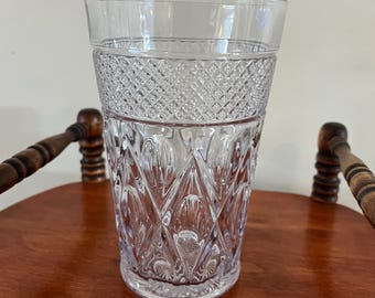 Vintage Imperial Cape Cod Flip Vase Crystal Cut Glass Art Lover Antiques and Vintage