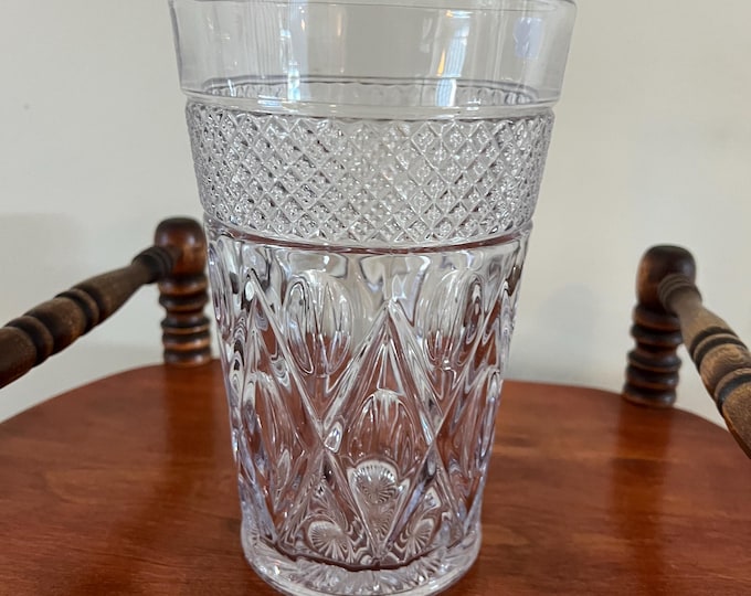 Vintage Imperial Cape Cod Flip Vase Crystal Cut Glass Art Lover Antiques and Vintage