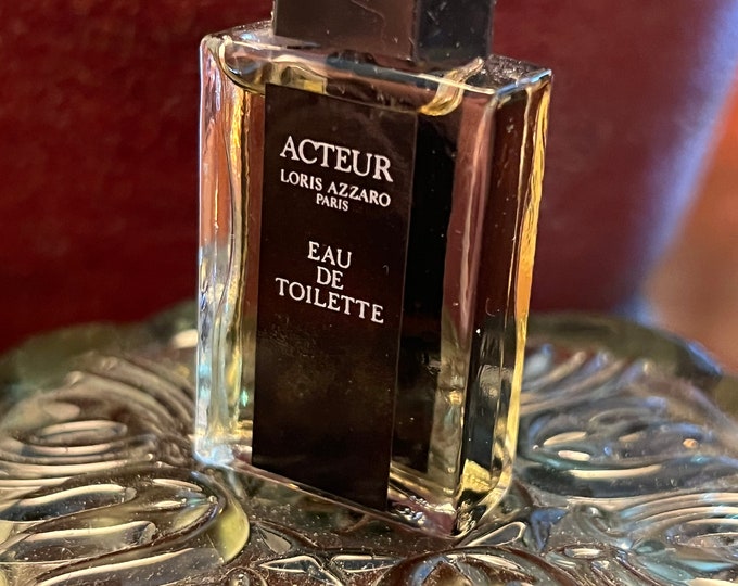 Acteur Azzaro Eau de Toilette Miniature Vintage Perfume, Spicy Floral Mini Perfume Bottle, Lover Antiques and Vintage
