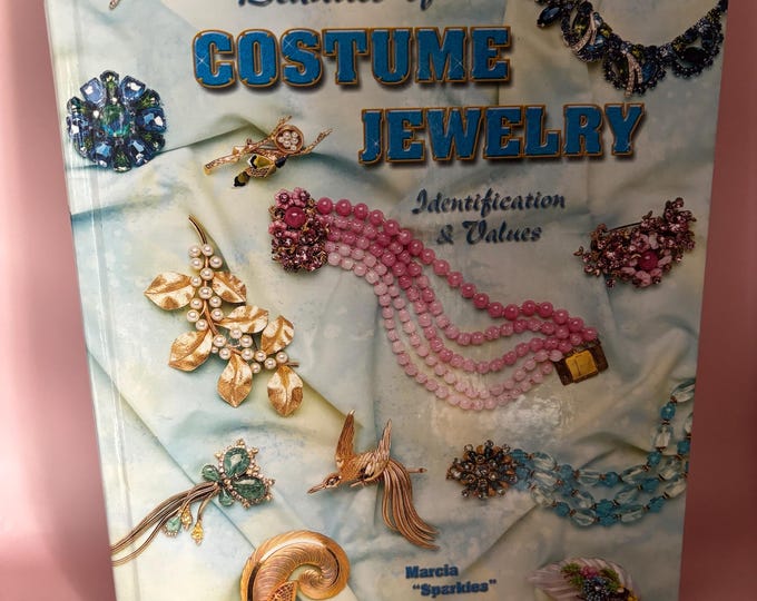 Signed Beauties of Costume Jewelry Identification & Values Book by Marcia Brown Lover Antiques and Vintage