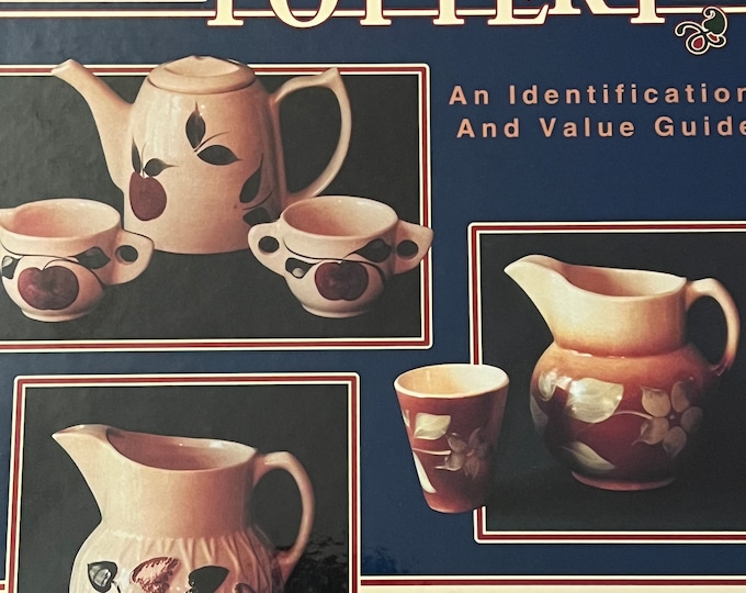 Watt Pottery Book, Identification and Value Guide, Banded Watt Ware, by Sue and Dave Morris, Hardcover Book, Lover Antiques