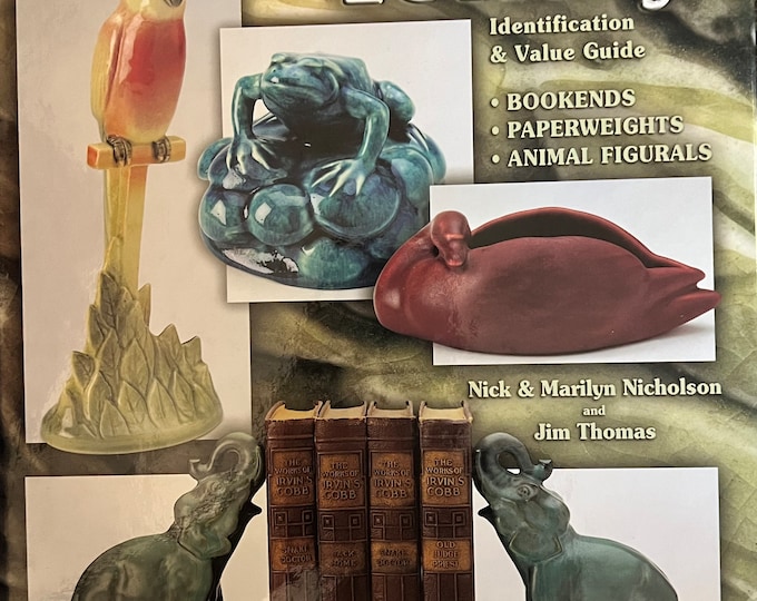 Rockwood Pottery Identification and Value Guide Book by Nick & Marilyn Nicholson and Jim Thomas Lover Antiques and Vintage