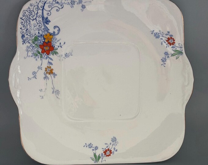 Vintage Heathcote China Serving Plate Large Platter Lover Antiques and Vintage