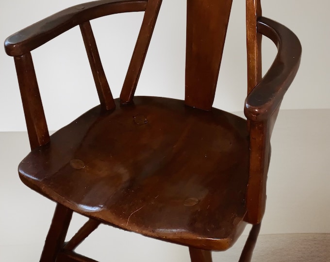 Cushman Colonial Creations Modern Arm Chair No. 6021A Herman de Vries Paddle Armchair Lover Antiques and Vintage