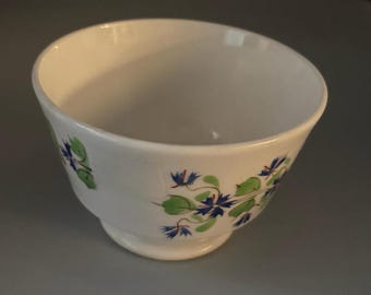 Vintage English Sprig Tea Cup Porcelain Dish Purple Flowers Dish Lover Antiques and Vintage