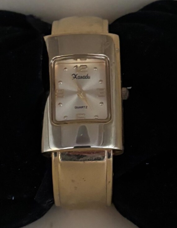 Vintage Xanadu Quartz Watch, Model 9147 Vintage XANADU Watch Womens Gold Tone Stainless Steel  main image 4