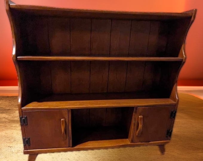 Cushman Colonial Creations Book Case No. 5411, Bookcase Vintage Storage Shelf Shelving Bookshelf, Mid Century Modern, Lover Antiques