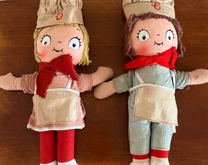 Vintage Naughty Campbell’s Soup Chefs Knickerbocker Set Of Two MMMM Good, Campbells Soup Kids, Lover Antiques and Vintage