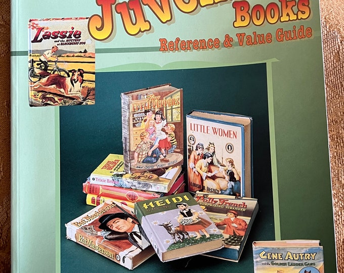 Whitman Juvenile Books Reference and Value Guide, Vintage Young Reader Guide Book, Lover Antiques and Vintage
