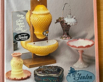 Vintage Fenton Glass The Third Twenty Five Years Guide Book by William Heacock Lover Antiques and Vintage