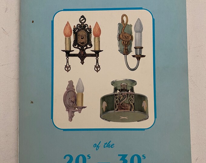 Electric Lighting of the 20’s -30’s Book Guide by James Edward Black Electric Lamps Lover Antiques and Vintage