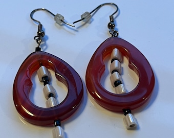 Lucite Earrings, Jewelry Gift Her, Lover Antiques and Vintage