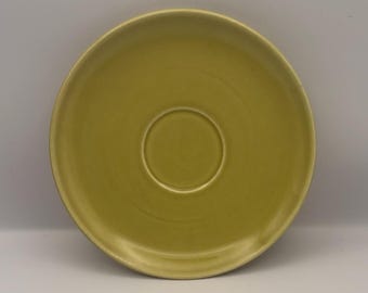 Harker Pottery Saucer Plate, Harkerware Stone Porcelain Plates, Lover Antiques and Vintage